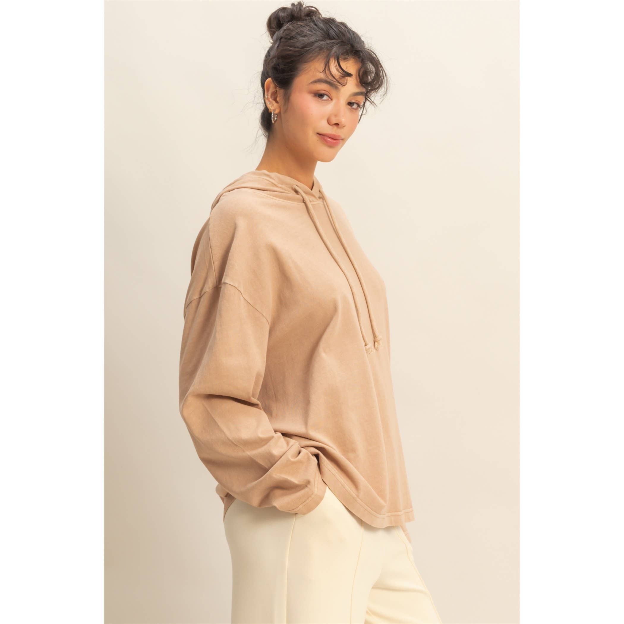 Double Zero – Hoodie – Mulher por atacado – Top de Manga Comprida com Capuz Oversized7