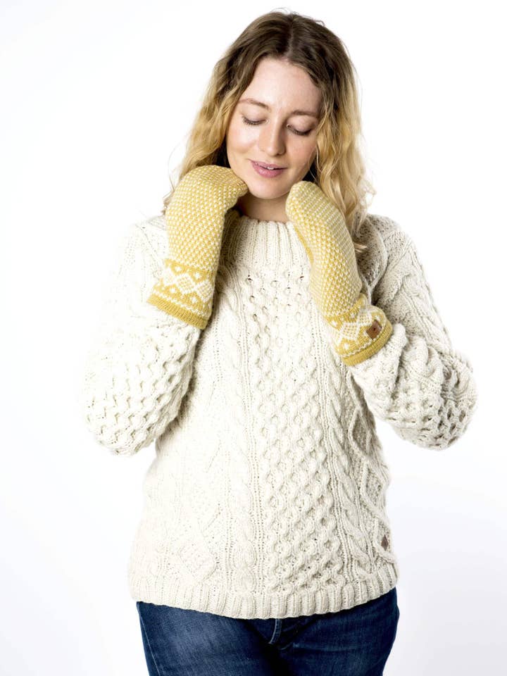 ENYA MITTENS for wholesale by Fuza Wool Of Denmark