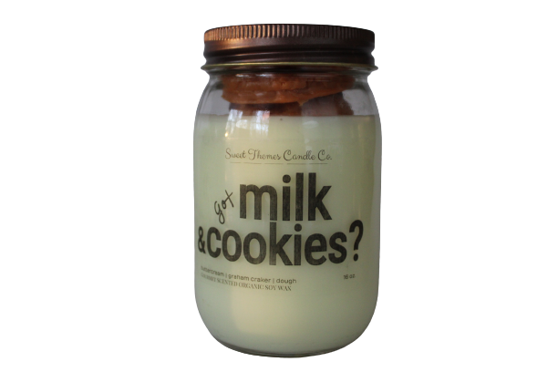 Sweet Themes Candle Co. - Wholesale Jar/Filled Candle - milk & cookies3