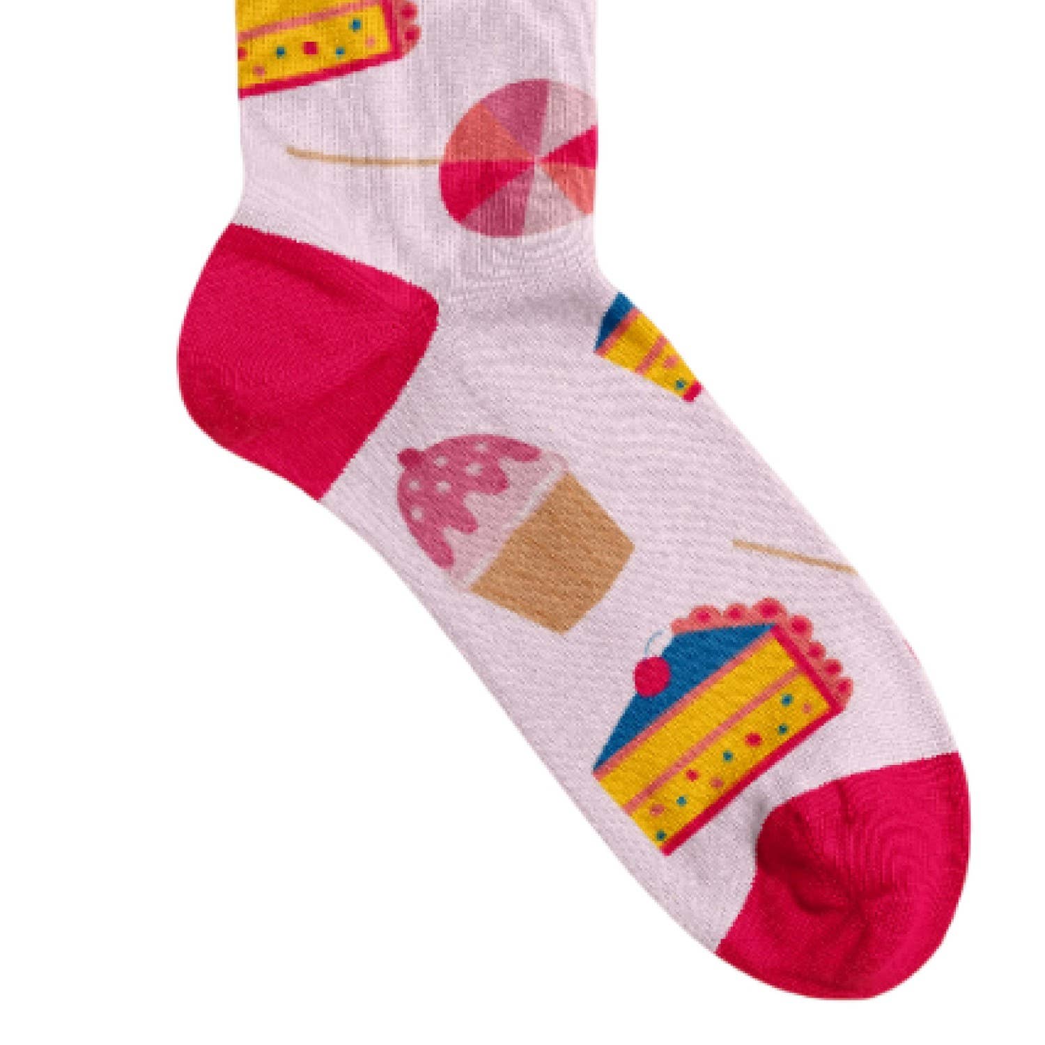Oli Olsen – wholesale Socks – Women's – Billy Brown Socks | Women's Cake Heaven Socks | Pink Socks2