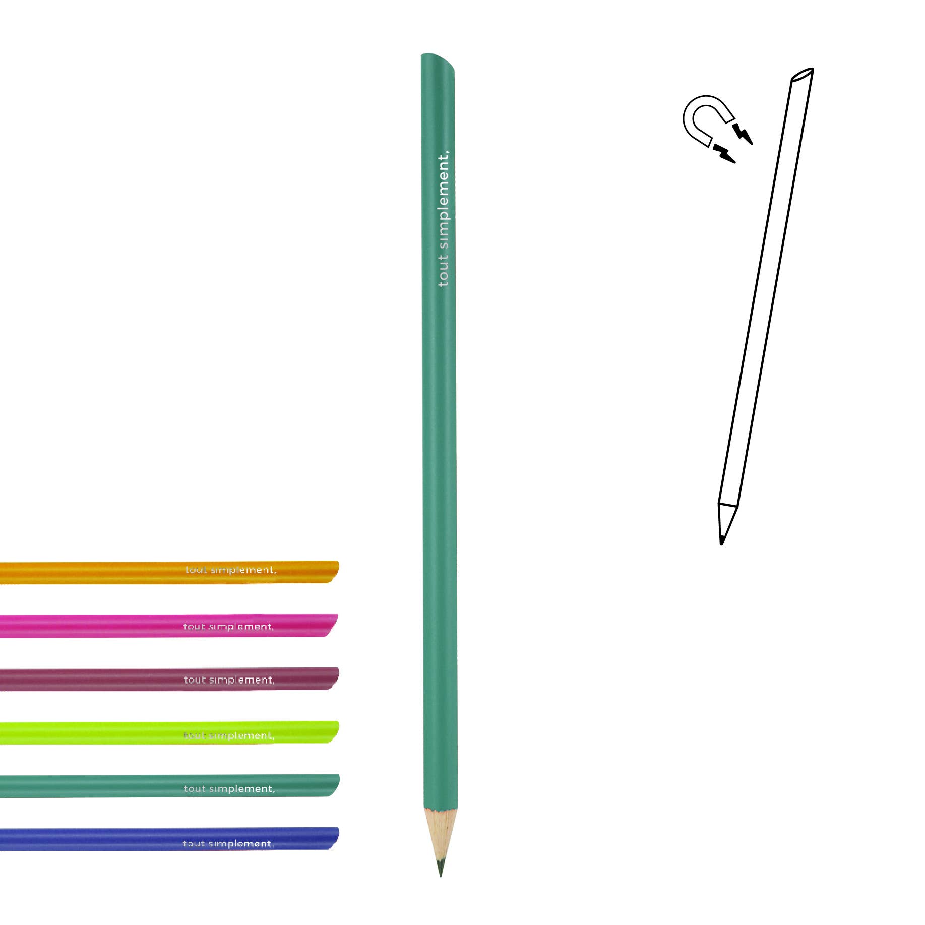 tout simplement - Wholesale Pencil - magnetic pencil - color0