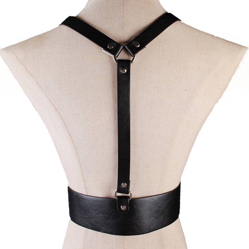 Tourtiwi - Vente Corset – femme - Ceinture corset Punk Sexy Waist1