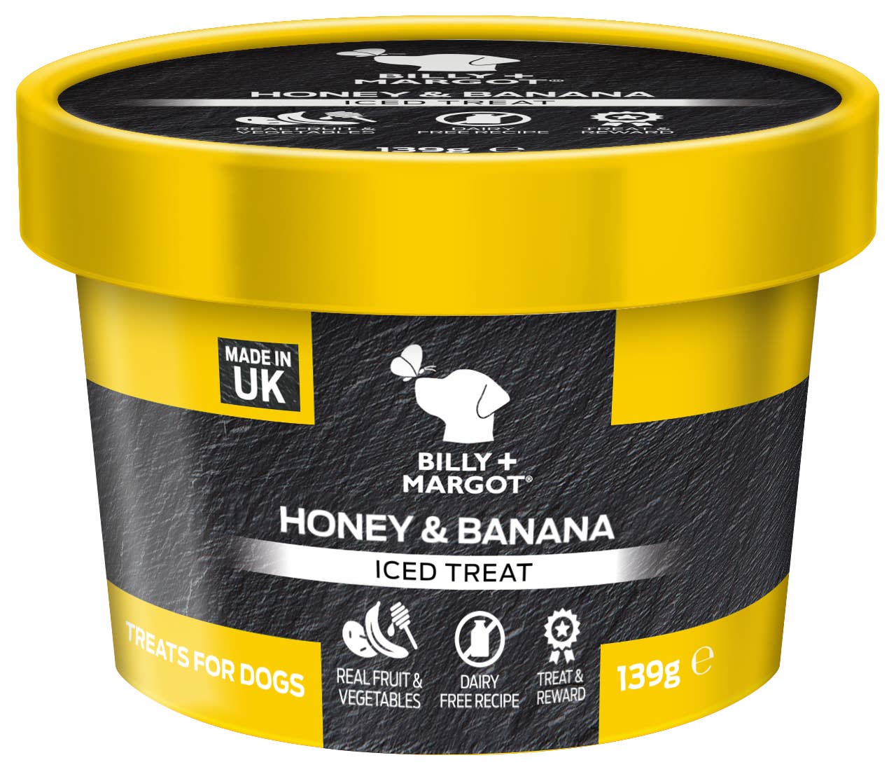 Billy + Margot – wholesale Pet treats – Dog – Dog Ice Cream - Natural Iced Treats Honey + Banana 4