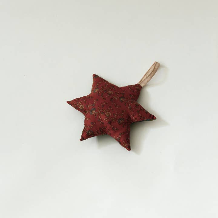 Nordstjerne - Wholesale Ornament - SUSTAIN vintage silk star, small6