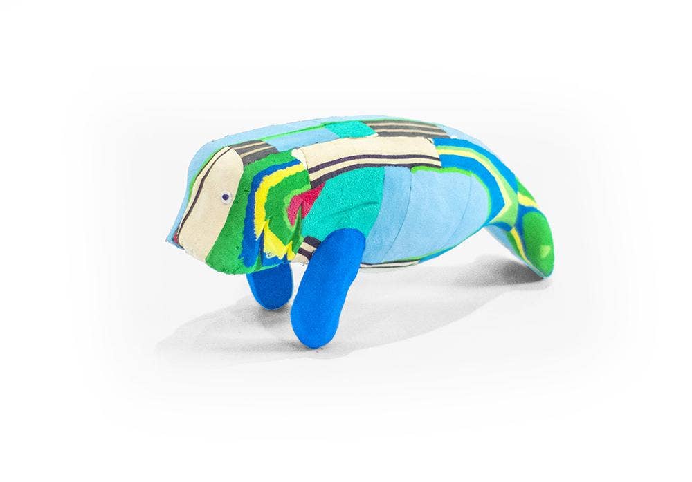 Ocean Sole - Wholesale Sculpture - Manatee Flip Flop Sculpture3