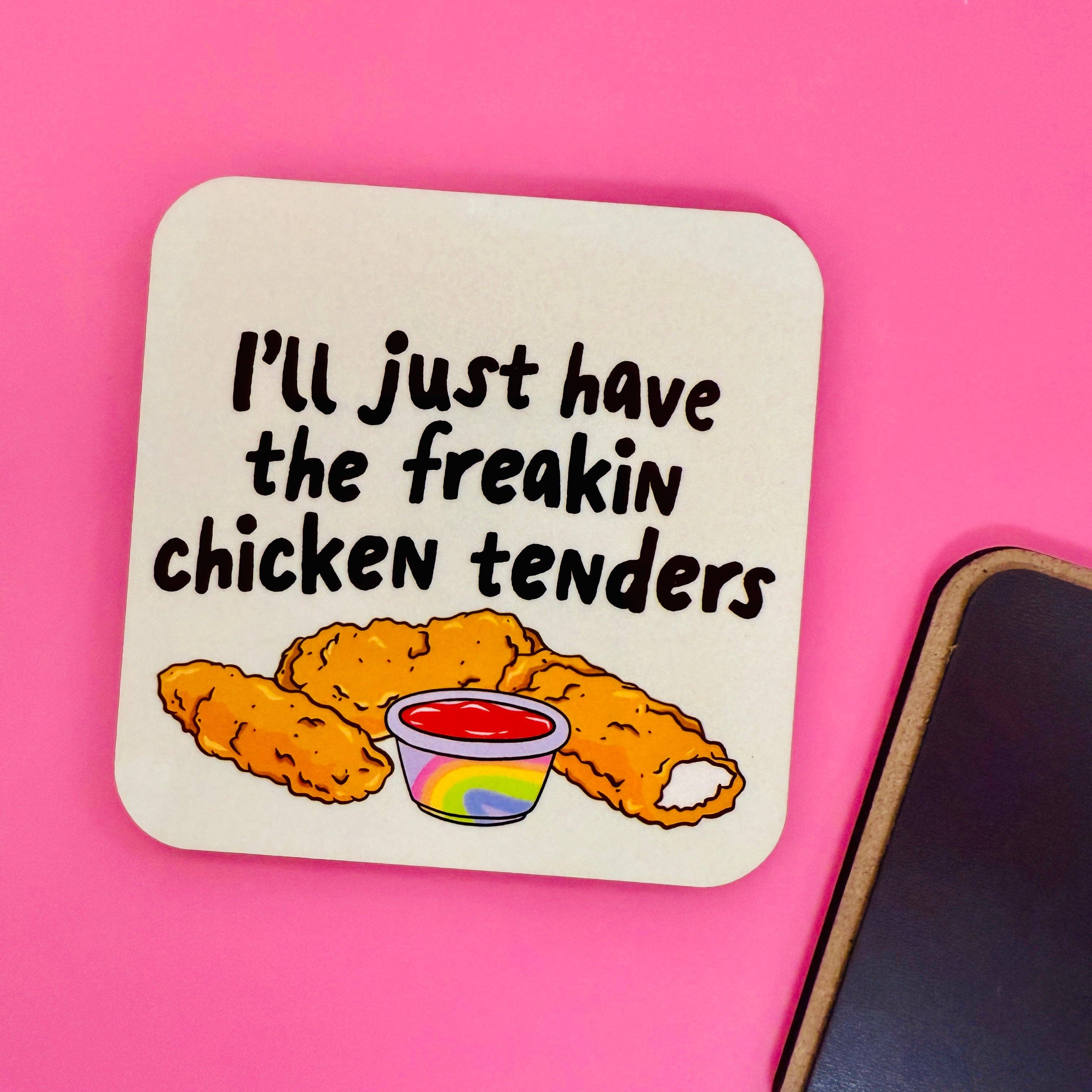 Sonny Rising – wholesale Magnet – Kylskåpsmagnet, The Freakin Chicken Tenders0