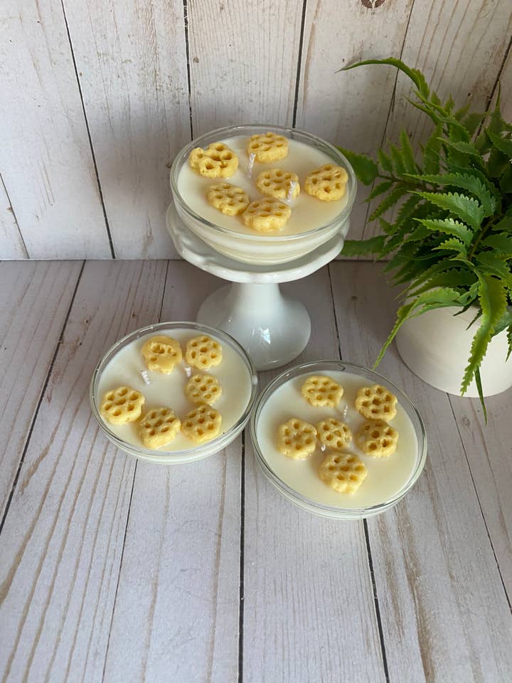 Honeycombs Müslischale Kerze für den Großhandel von Wild Child Studio Co