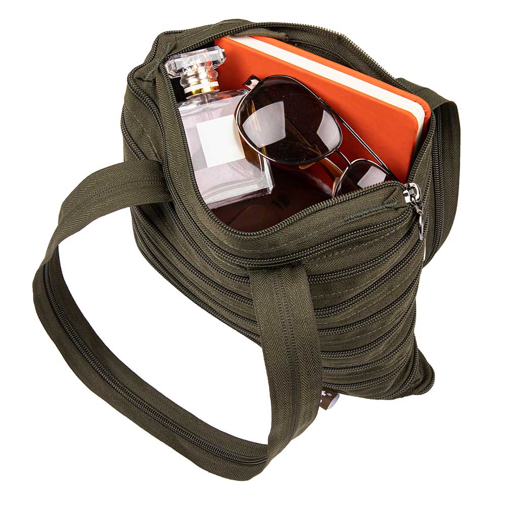 ZIPIT - Wholesale Tote Bag - Women's - ZIPIT Zipper Small Tote Bag7