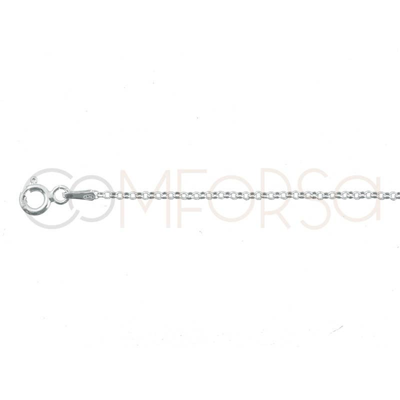 COM FORSA SL - Wholesale Schakelketting - Rolo Diamantketting 1,5 mm Ext. Verguld 925 zilver0