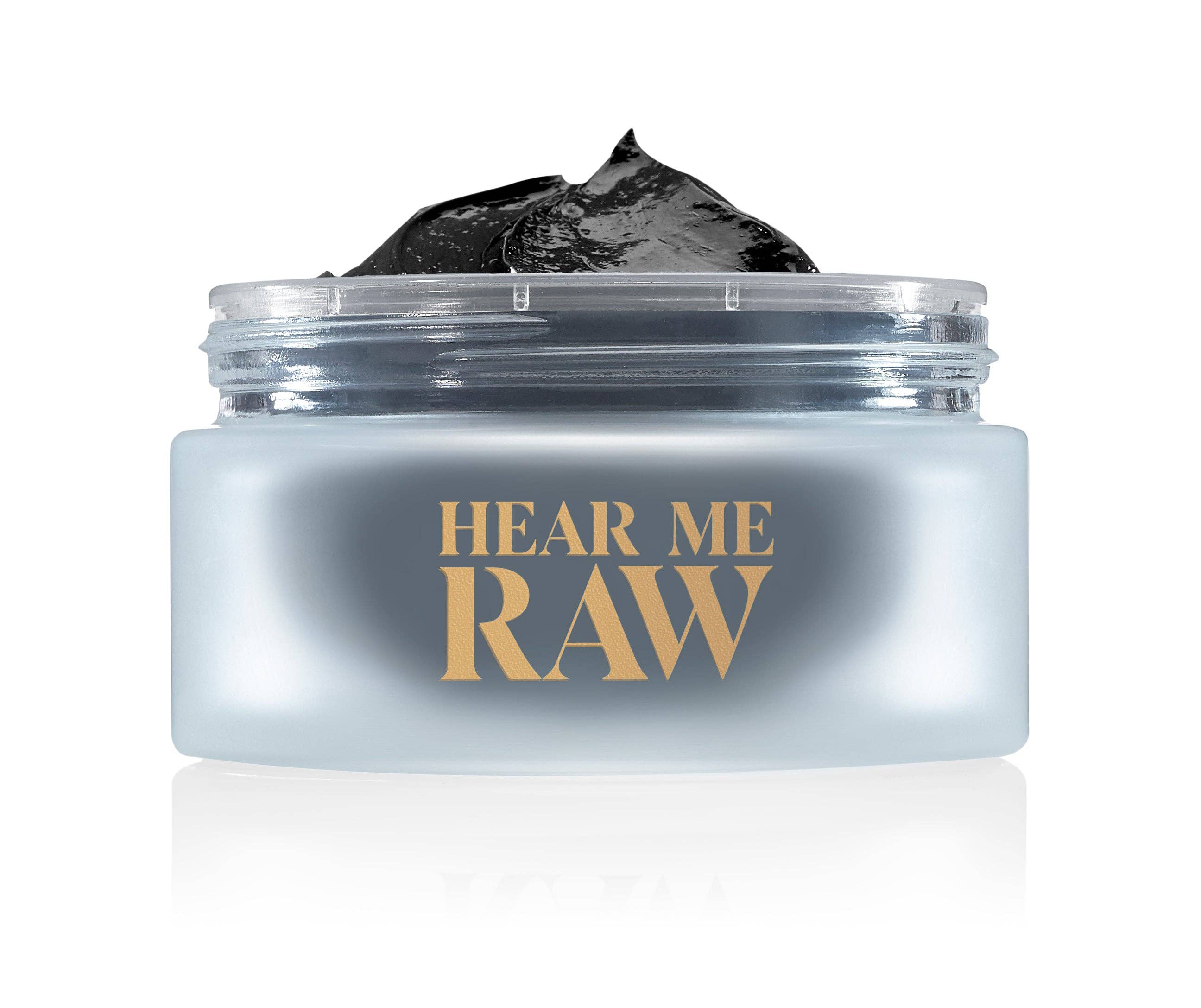 HEAR ME RAW - Wholesale Skincare Face Mask - The Detoxifier with Charcoal Jar + Pod - 2.5 fl oz