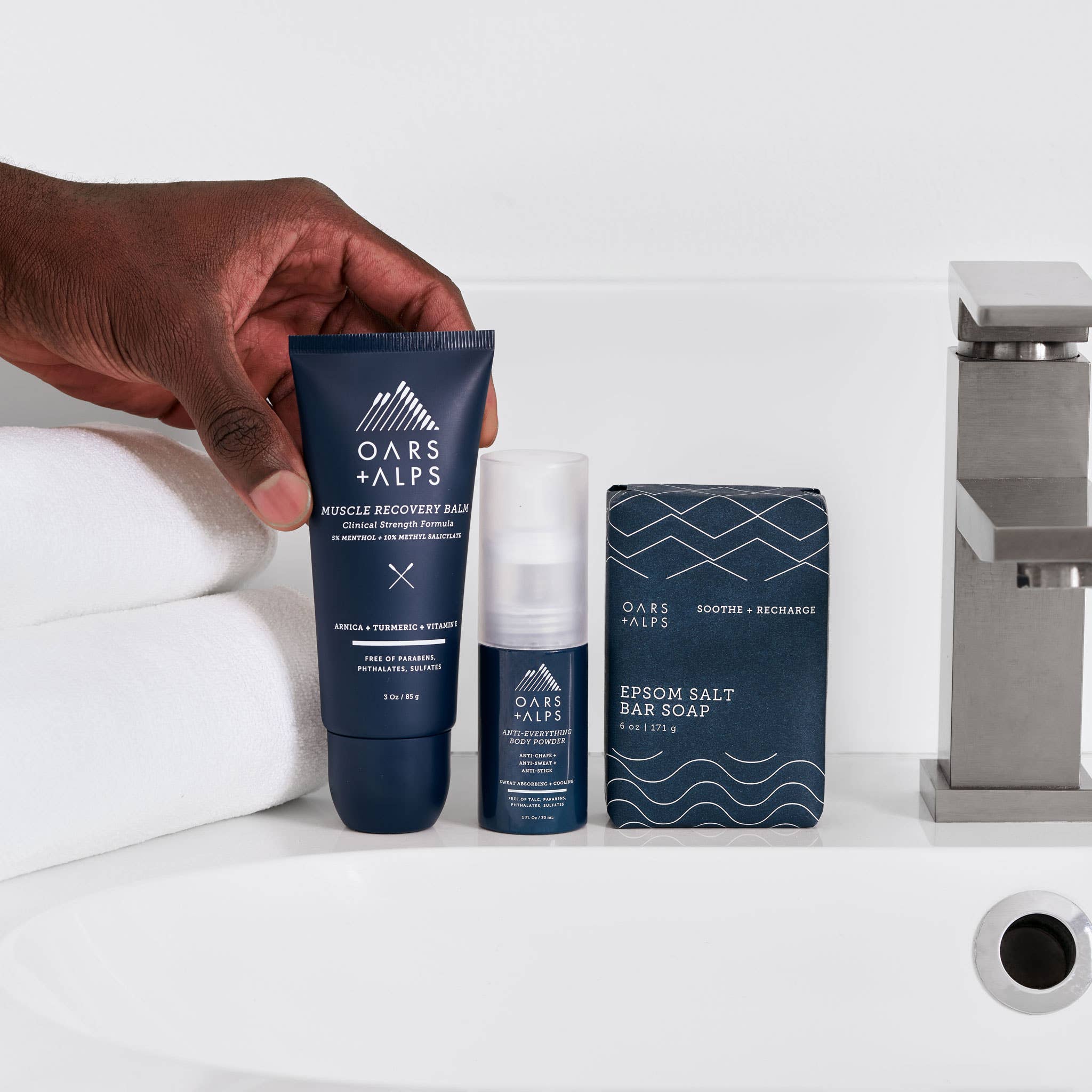 Oars + Alps - Wholesale Pain Relief Spray/Cream - Men's Muscle Recovery Balm, Pain Relief, Post Workout2