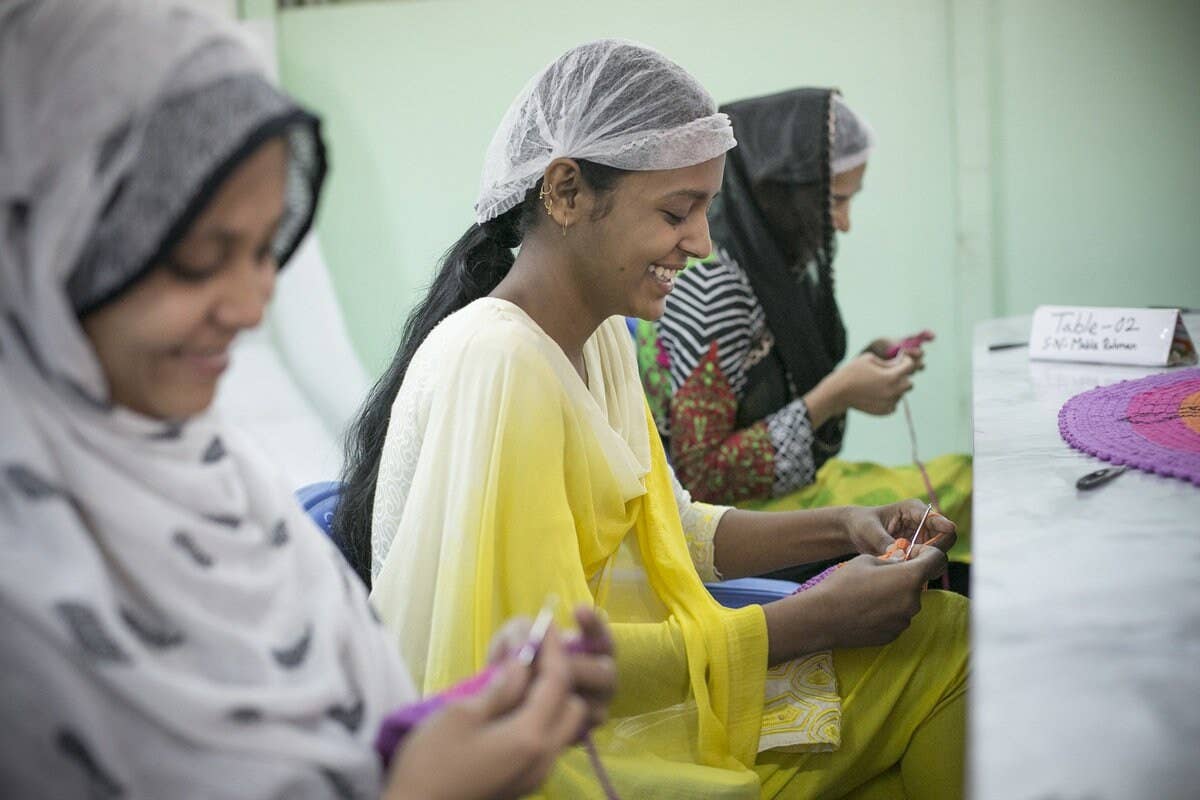 Pebblechild - Wholesale Handheld Rattle - Baby - Crochet Baby Toy Sheepadoodle rattle7