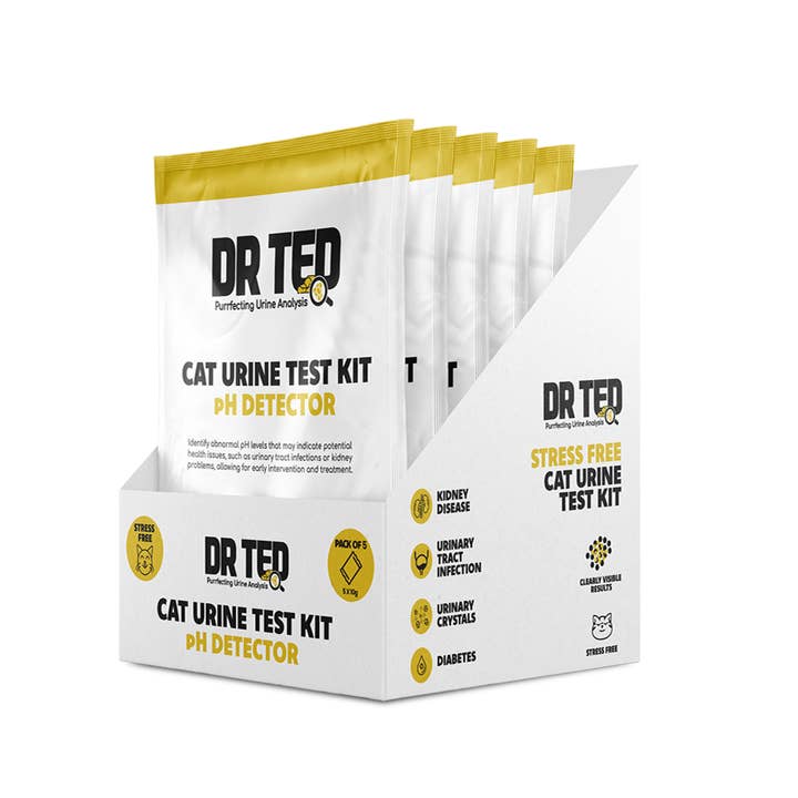 OurPetsLife - Wholesale Pet Supplement - Cat - Dr Ted Cat Urine Test Kit Ph Detector6