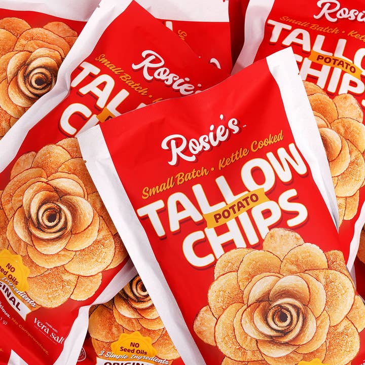 Rosie's Chips - Wholesale Chips - Tallow Potato Chips - Sea Salt | Rosie's Chips6