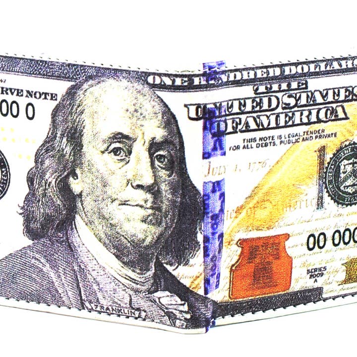 Leather Impressions Inc – Carteira – Homem por atacado – Nova Carteira Bi-fold em couro Vegan $100 Dollar # VL 5018