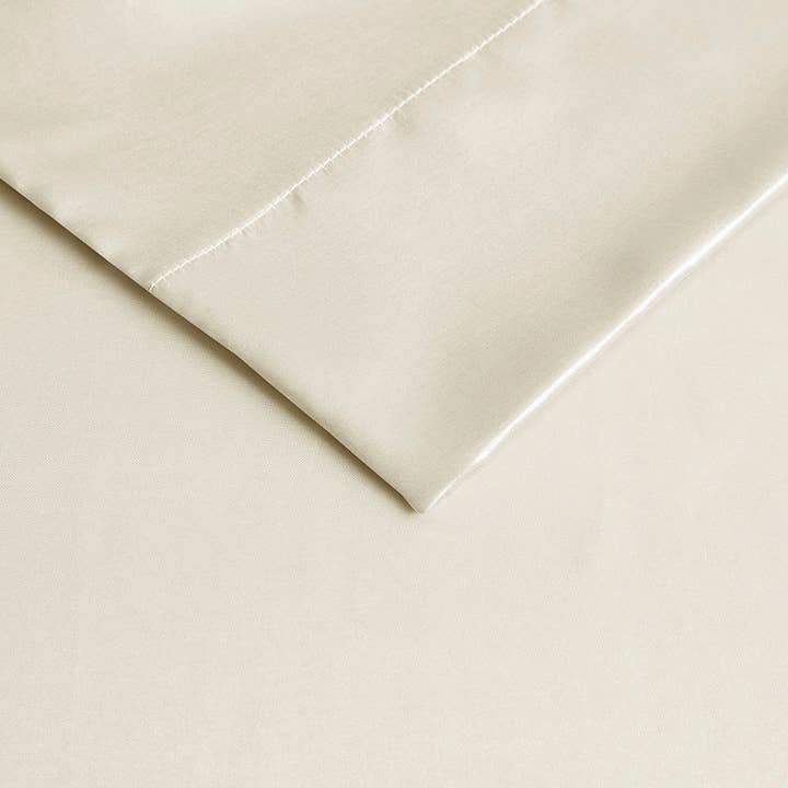 Olliix - Wholesale Bedding Pillowcase/Sham - 2-Pack Satin Pillowcases, Ivory