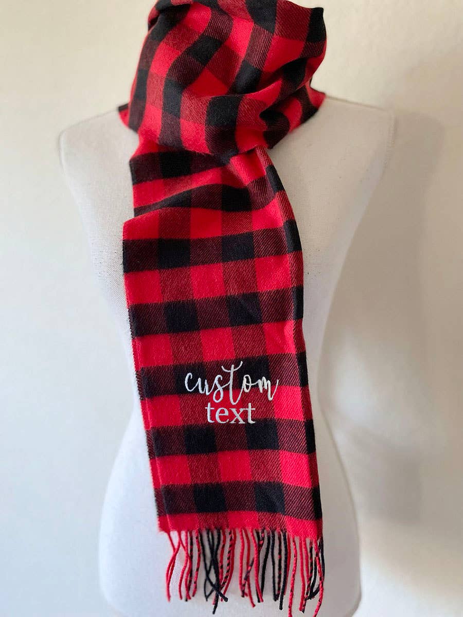 One Nine - Wholesale Scarf - Unisex - Custom Winter Scarf/Embroidered Scarfs 3