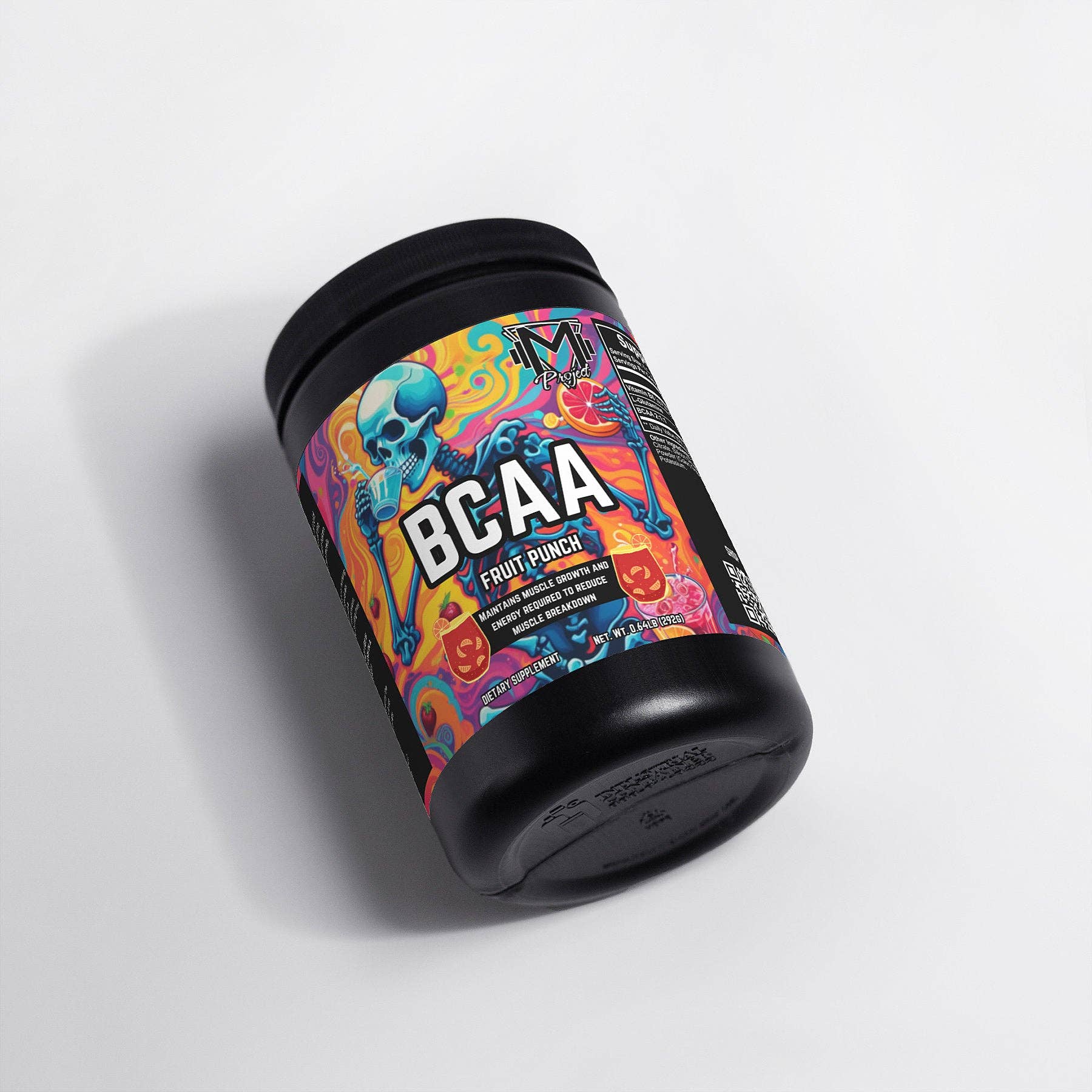 Mass Cast, LLC - Wholesale Protein/Superfood Powder - BCAA's (Fruit Punch) by Project M - 45 Servings3