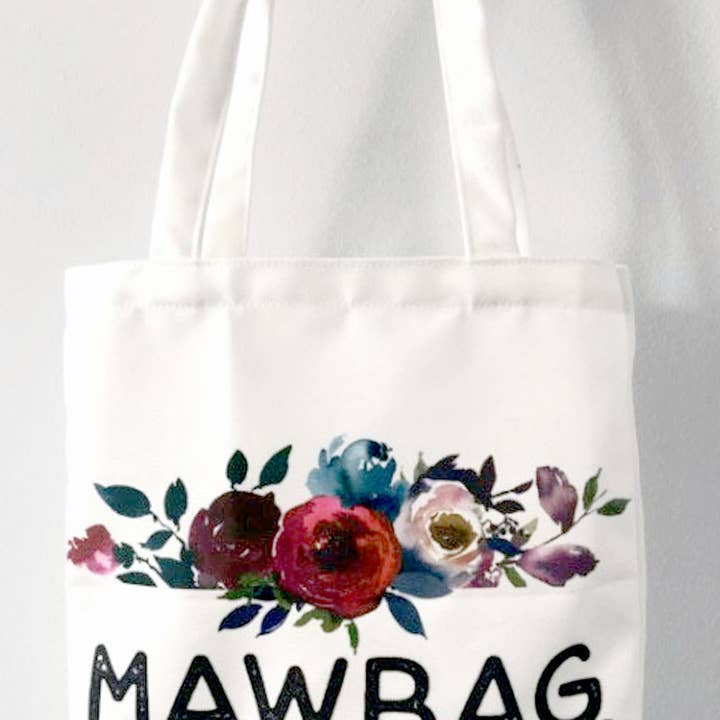 Mawbag Cotton Canvas Tote Bag Reusable Shopping Bag Scottish Gift for Mum for wholesale by Mawbag