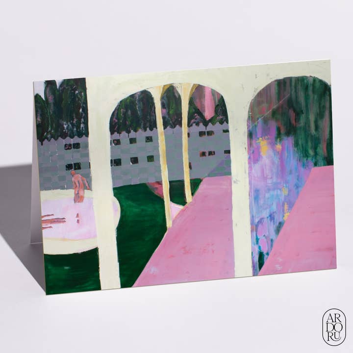 Carte d'amour - «La Fontaine» pour la vente par ArdorU