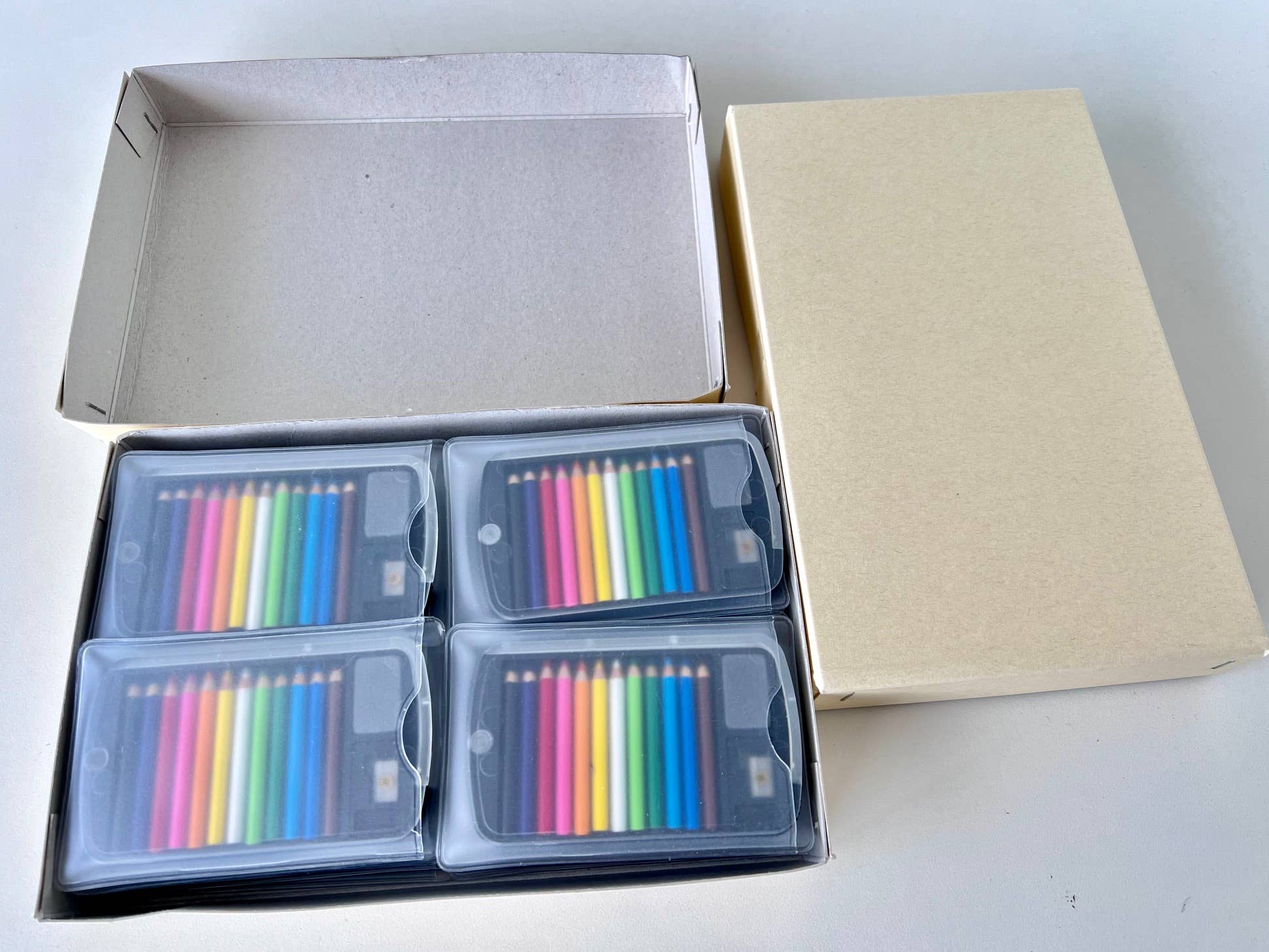 BCmini - Wholesale Pencil - 22130 Mini Pencils in Clear Card Case-202