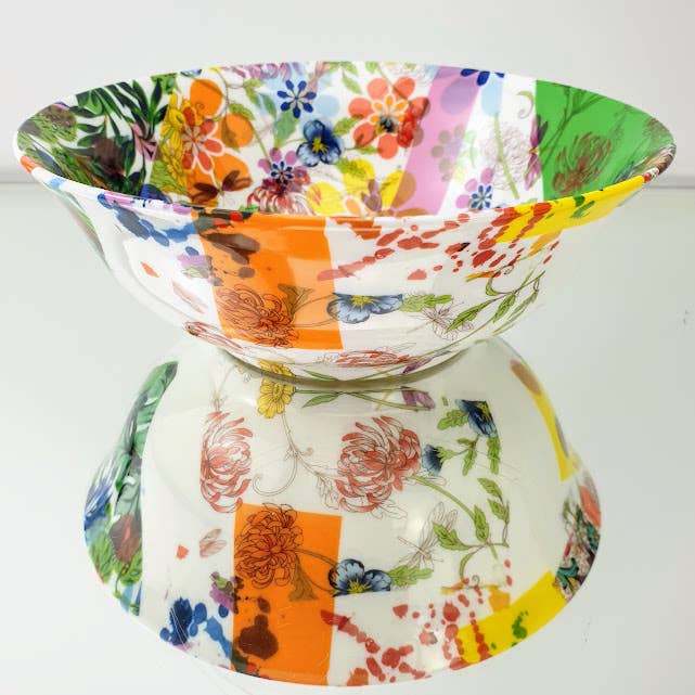 Wild Dessert Bowl 7" for wholesale by Rob Turner THE ART OF TABLEWARE