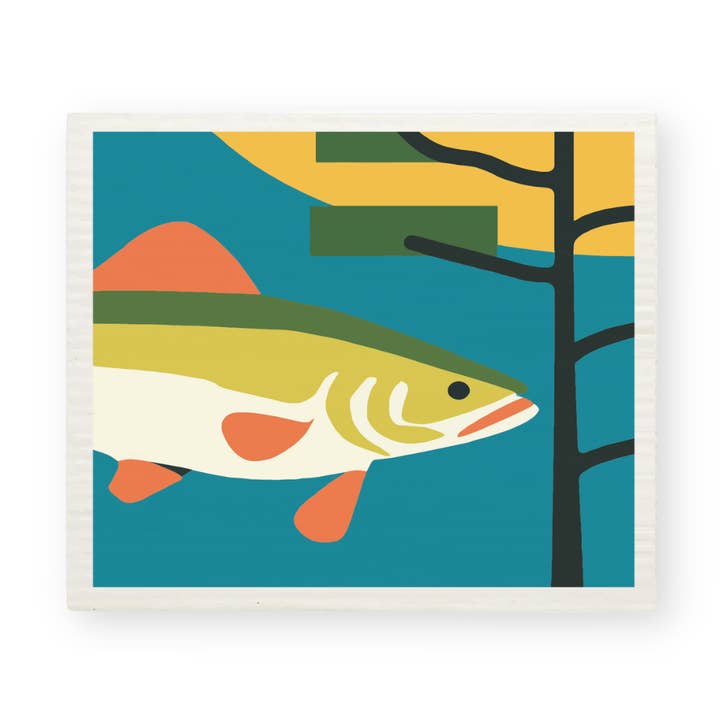 Schwedisches Geschirrtuch | TAALLA Zander für den Großhandel von Creative Compass