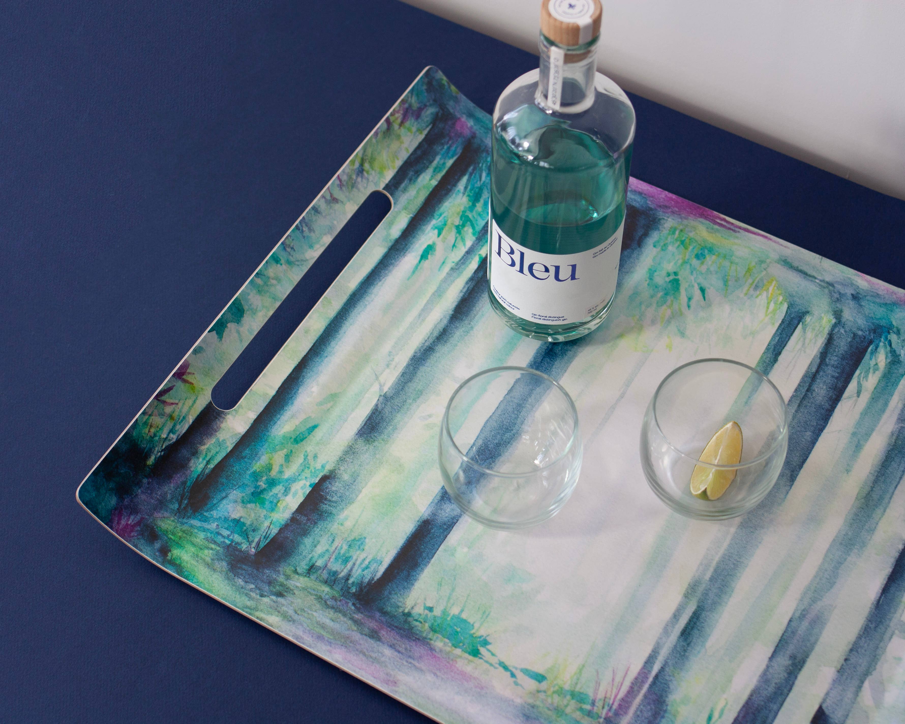 Yukka - Wholesale Serving Tray - Forest mirror wooden serving tray3