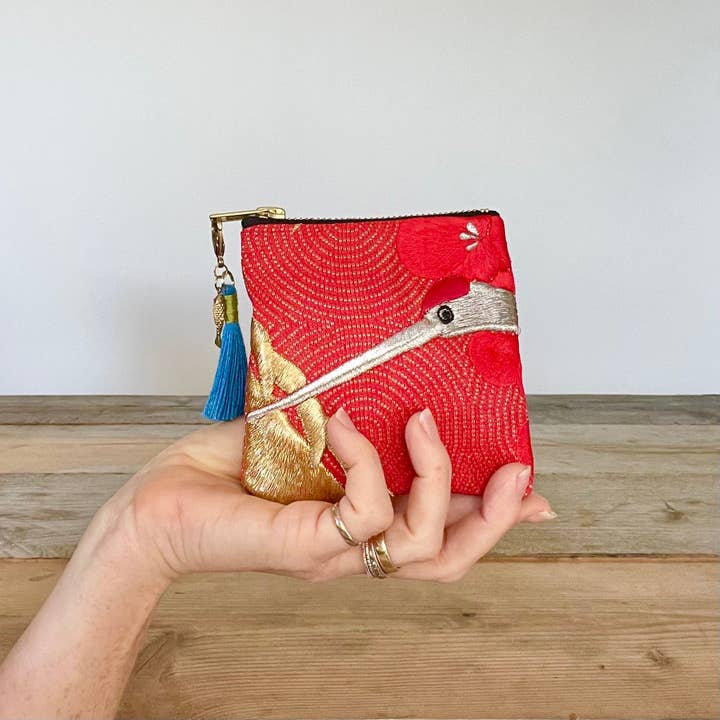 Vintage Kimono Coin Purse for wholesale by Elka