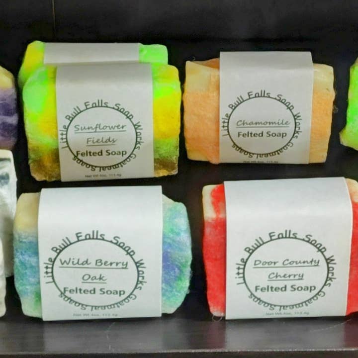 Little Bull Falls Soap Works - Wholesale Bar Soap - Felted Soap