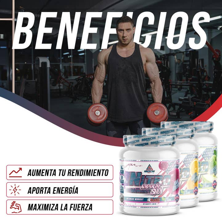 AMERICAN SUPLEMENT S.L. - Wholesale Oral Supplement/Vitamin - American Supplement Nitro Adrenaline Shot Pre-Work Out 300 g