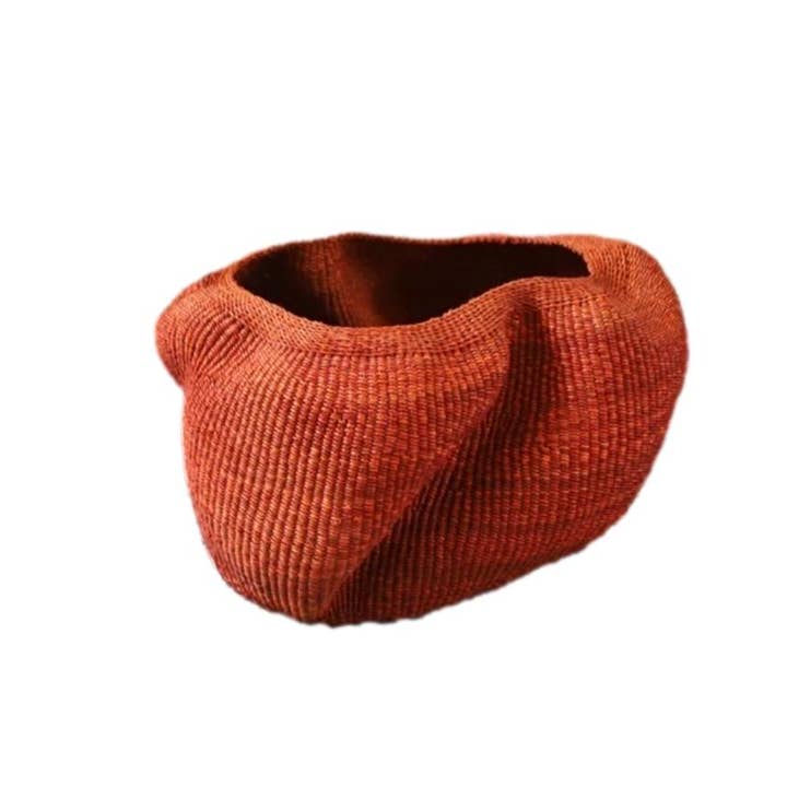 African Heritage LLC – wholesale Basket – African Woven Decorative Vegan Bolga Basket2