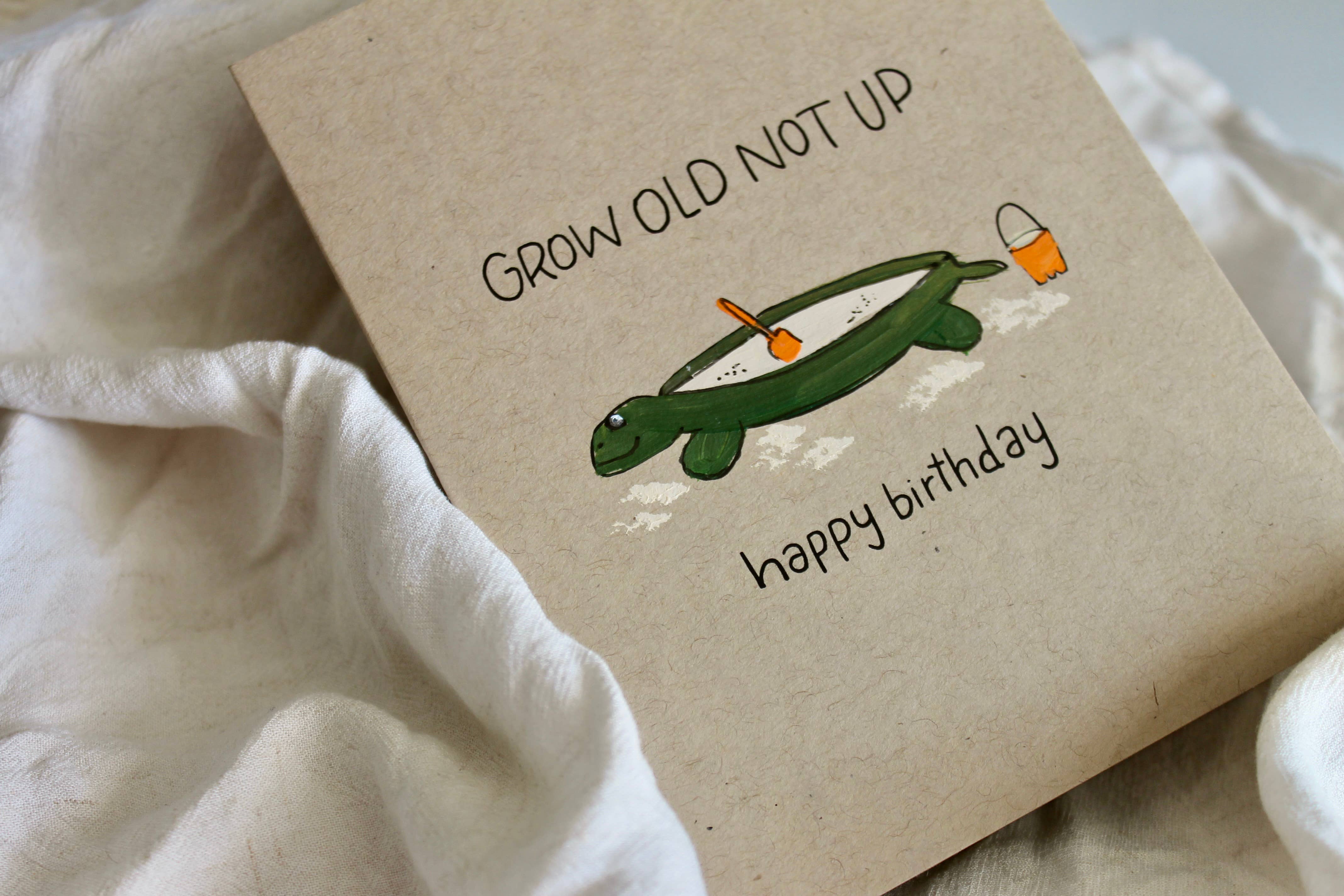 Snail Mail - Vente Cartes d'anniversaire - Vieillir, pas se lever 1