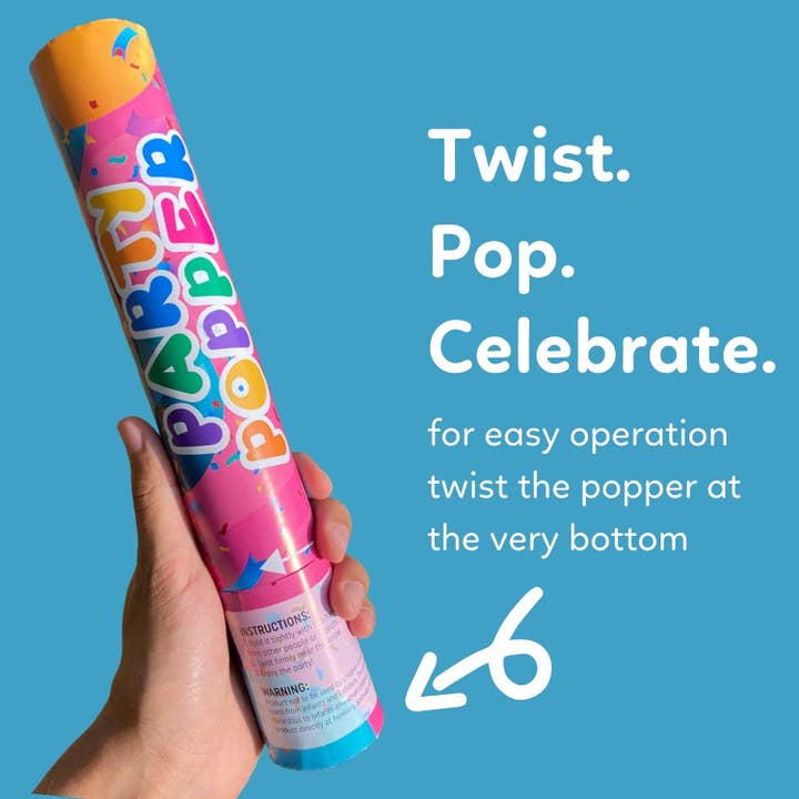 Confetti Cannon - Party Poppers for wholesale by TUR Party Supplies