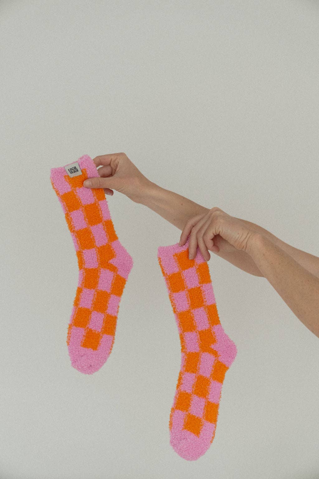 Local Beach - Wholesale Socks - Women's - Checker Local Beach Cozy Socks5