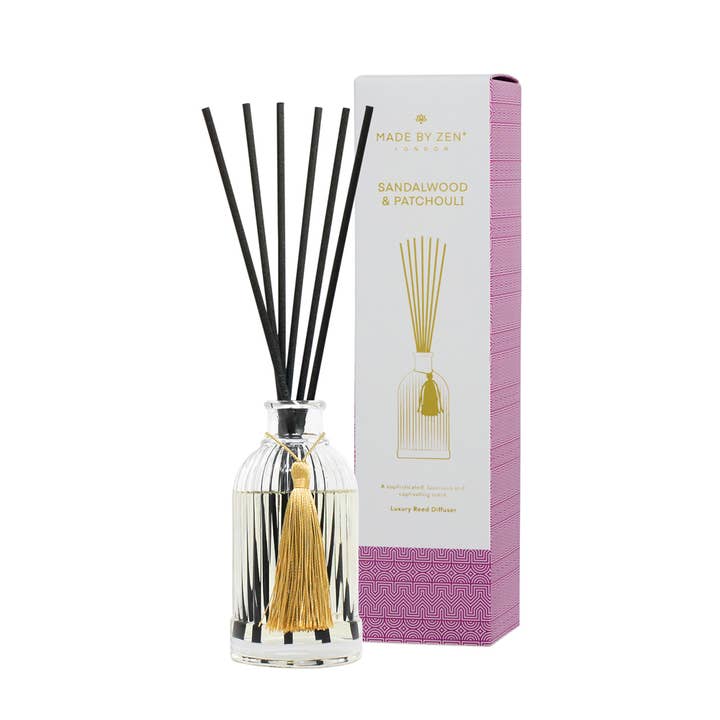 Riad Collection Reed Diffuser 180ml - Sandalwood & Patchouli for wholesale by Made By Zen