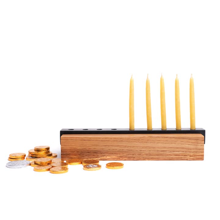 Menorah Madera y Acero Moderno para venta al por mayor de Alabama Sawyer