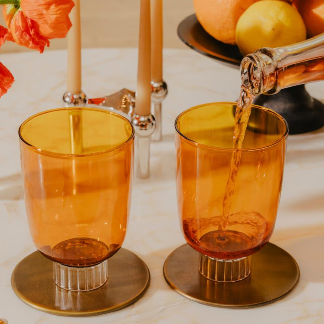 Sprezz - Wholesale Drinking Glass/Cup - Romantic Stemless Wine Glasses Petite | Set of Four4