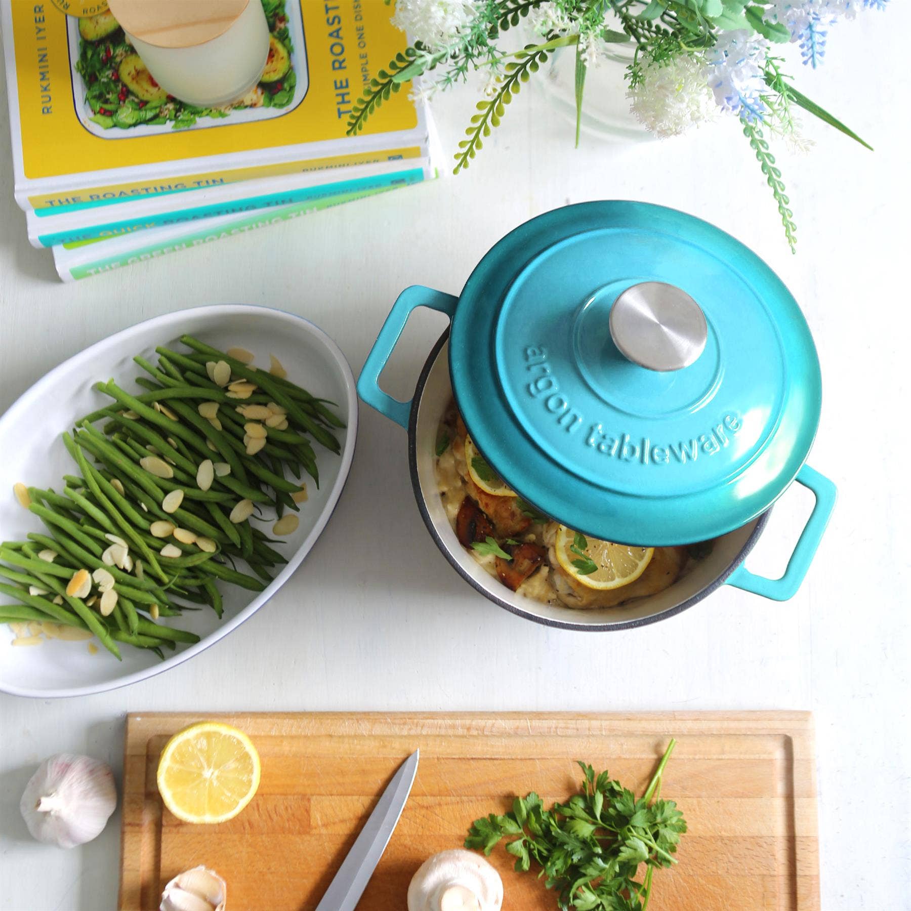 Rinkit Ltd - Vente Marmites - Cocotte Ronde en Fonte - 2,8L10