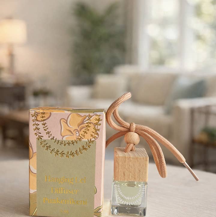 Ha‘a & Co. - Wholesale Fragrance Oil - 8 ML hanging lei diffuser- PUAKENIKENI0