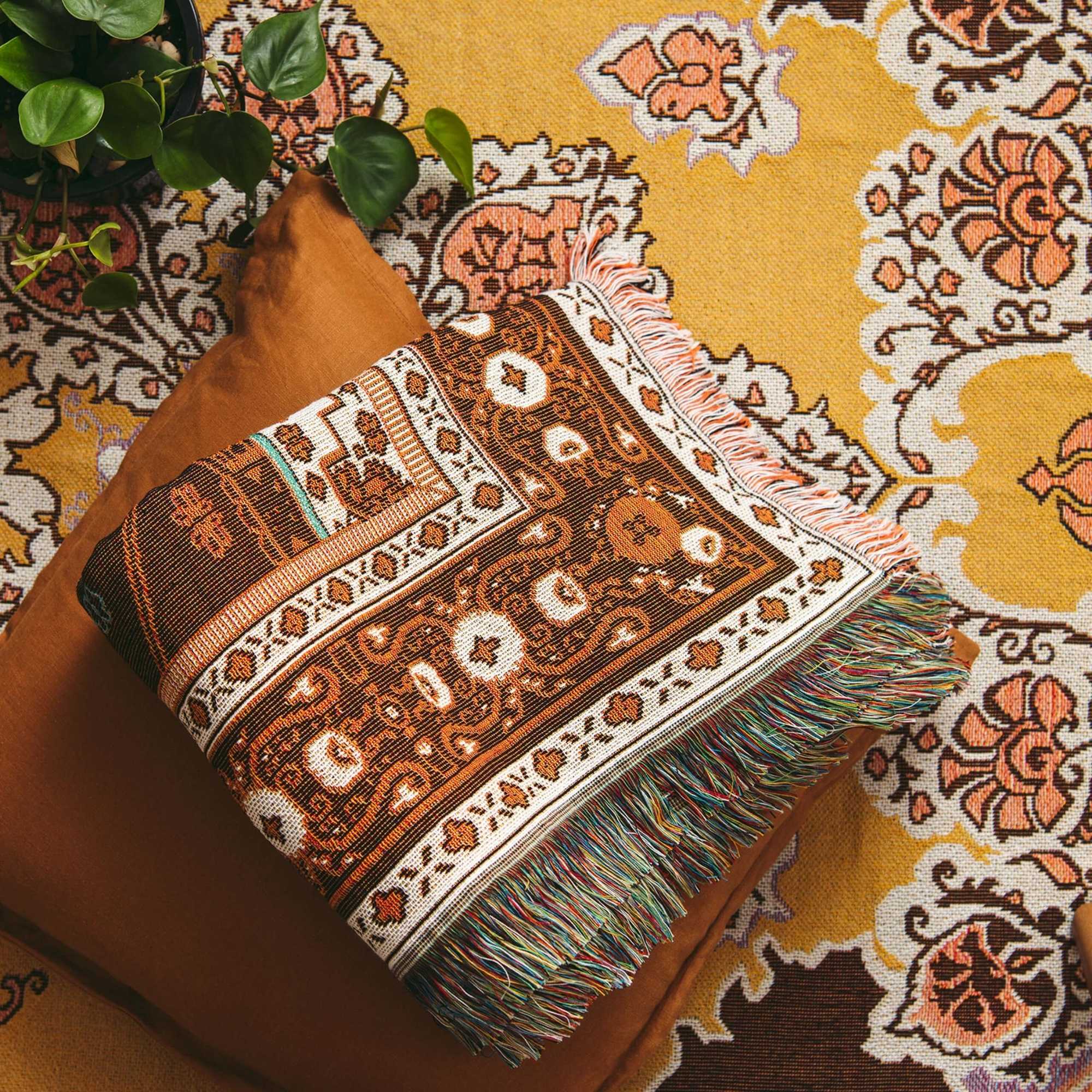 HENDEER – wholesale Picknickfilt – 'Norwegian Wood' Vävd picknick/kasta19