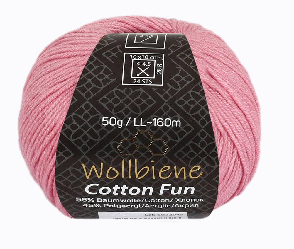 Wollbiene - Wholesale Yarn - Cotton Fun all-season wool 50g knitting wool cotton mix4
