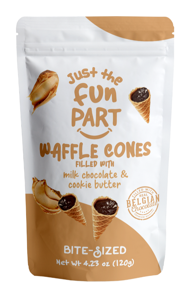 Just the Fun Part - Wholesale Chocolate Covered Sweets - New Variety Pack - Mint & Cookie Butter & PB&J & Strawberry1