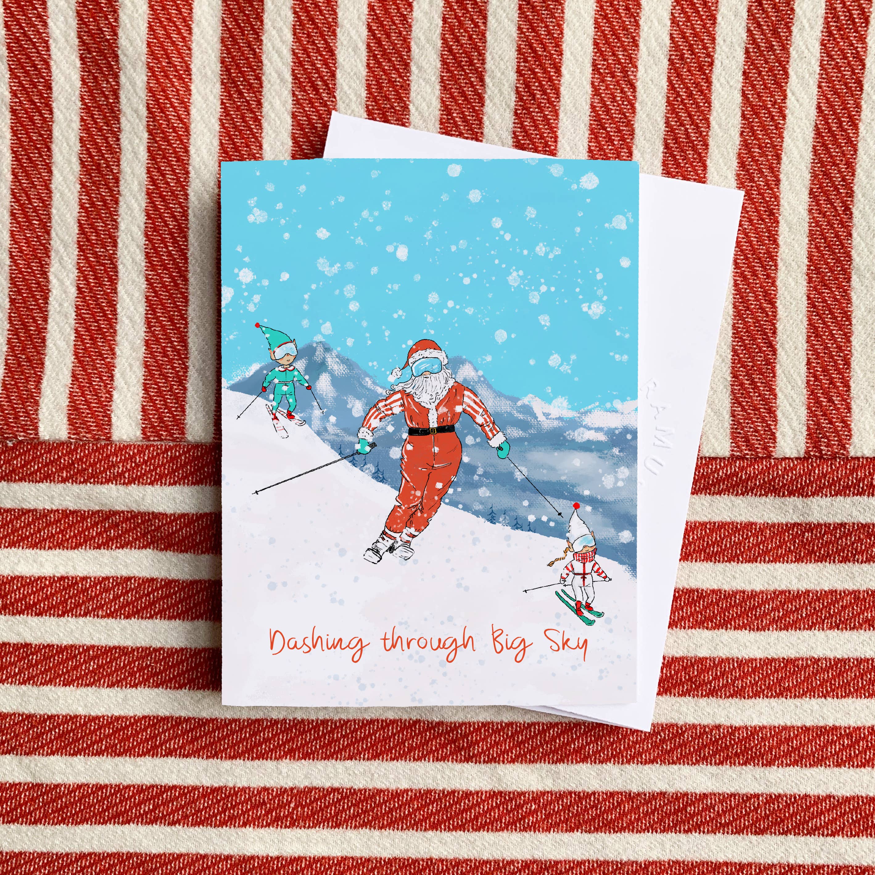 Ramus & Co. - Wholesale Season's Greetings Card - Semi-custom Holiday Card 🎄11