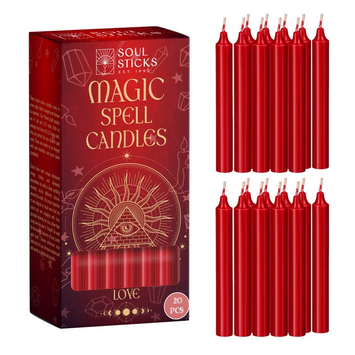 Soul Sticks - Bougies Magiques d'Amour : Lot de 20 pour la vente par Designs by Deekay Inc.