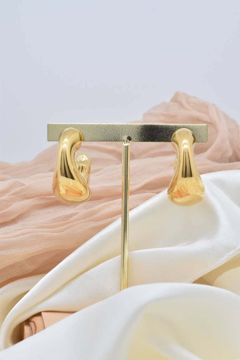 Kapyco - Wholesale Hoop Earrings - Stainless steel earrings - BO1003924