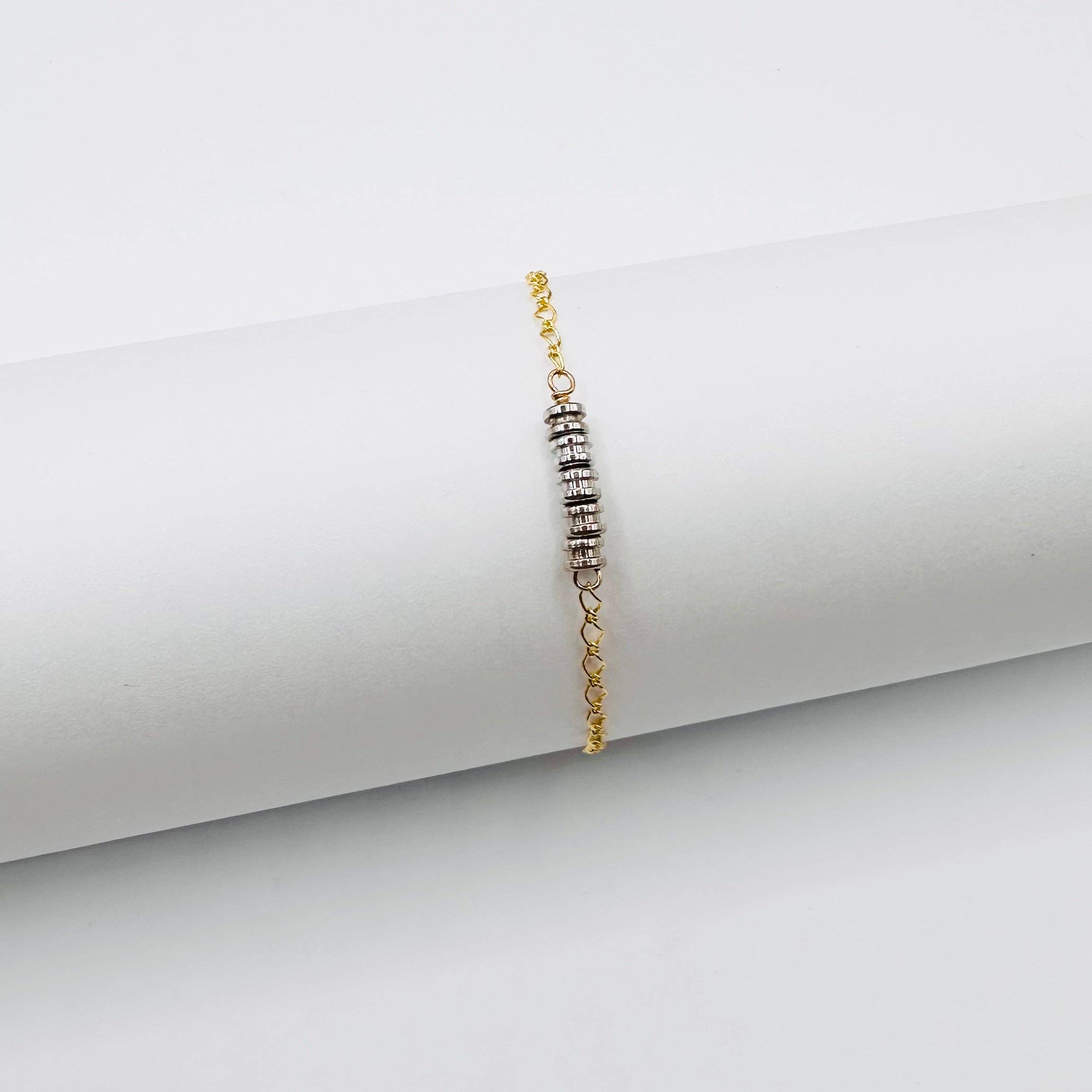 Middle Sister Designs - Wholesale Beaded Bracelet - Centered Ball-end Bracelet3