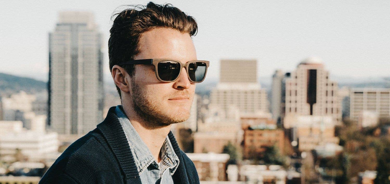 Shwood Eyewear - Wholesale Zonnebril - Uniseks - Prescott Wood zonnebril1