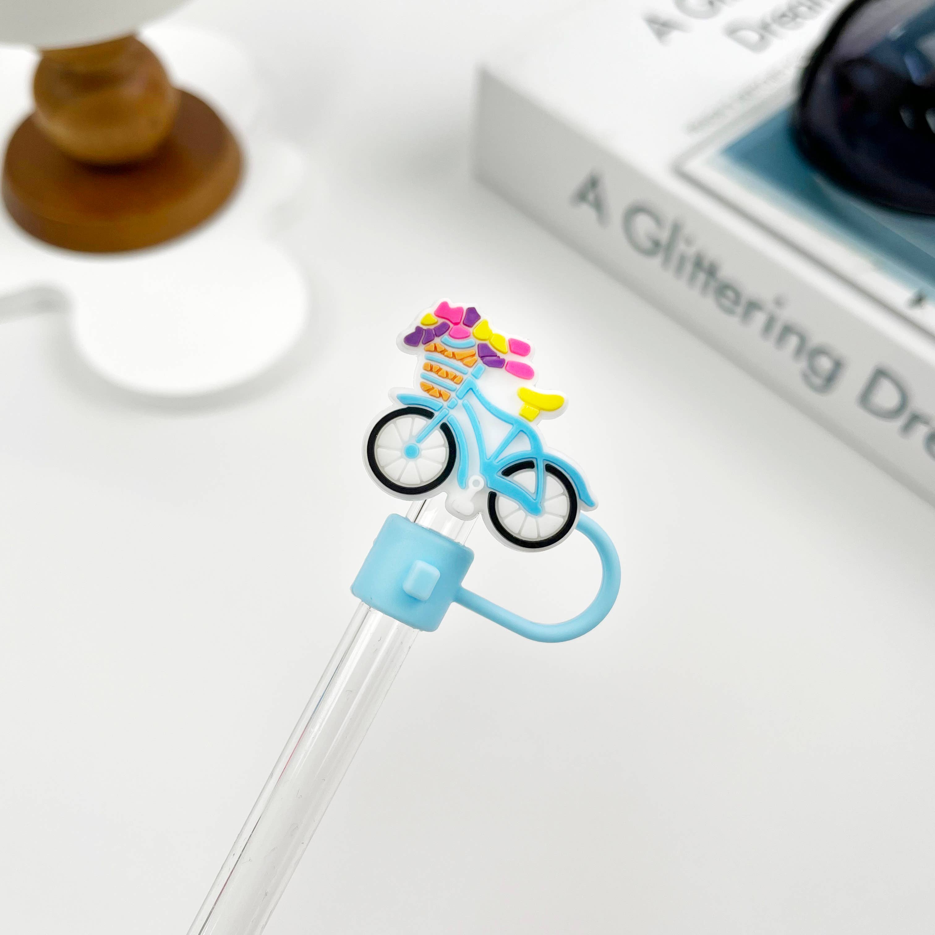 SoapElenGlen - Wholesale Drinking Straw - Cute Cartoon Straw Toppers Fun Straw Cover7