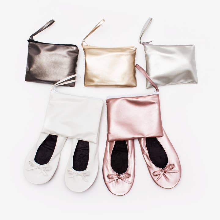 Sisters G Kids - Wholesale Flats/loafers – Unisex - Wholesale Ballet Flats with Matching Pouch 1